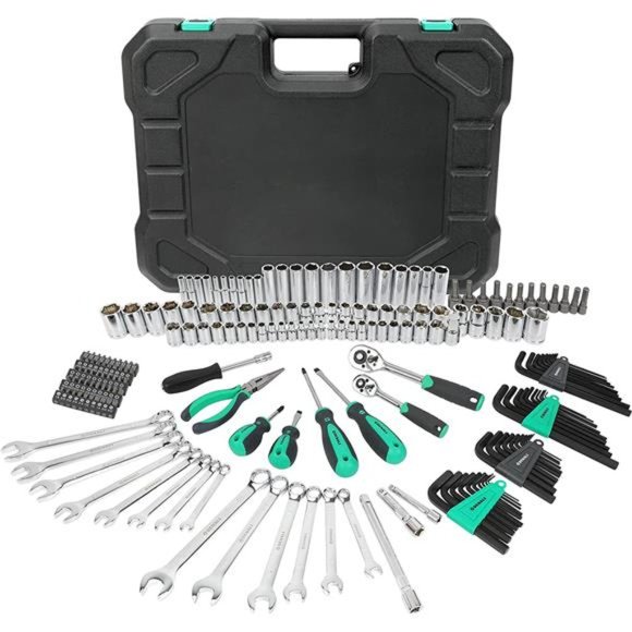 200-Piece All-Purpose Tool Kit and Socket Set with Carrying Case - Picture 3 of 6